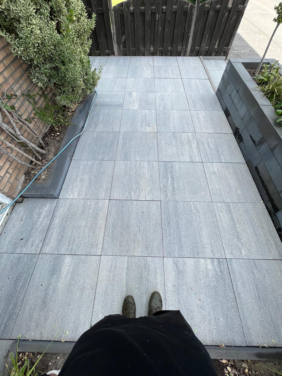 Terras transformatie - Na